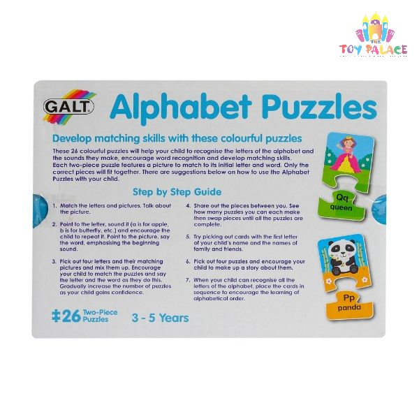 Galt alphabet puzzle online