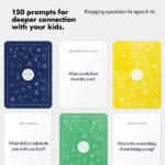 Kids Conversation Starter Little Talk Deck by BestSelf — Powerful Family Game to Strengthen Relationships with Children by Cultivating Open and Meaningful Interactions -150 Engaging Prompts