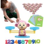 Math Balance,Animal Balance Counting Toys - Montessori Kindergarten Preschool Learning Activities,Birthday Gift Toys