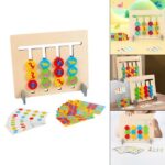 Montessori color matching two sided puzzle