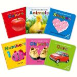 My Little Board Book Set of 6 Books- Teeny Baby Series