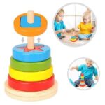 Geometric Shape Recognition Sorting and Stacking Toys