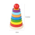 Geometric Shape Recognition Sorting and Stacking Toys