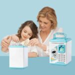 Kids Electronic Mini ATM Piggy Bank with Finger Print and Password Protection