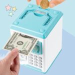 Kids Electronic Mini ATM Piggy Bank with Finger Print and Password Protection