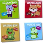 Coloring Books with stickers