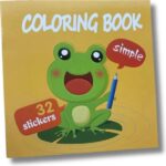 Coloring Books with stickers