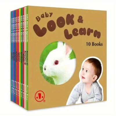 Baby Look and Learn 10-Book Set- A Fun and Engaging Early Childhood Educational Resource