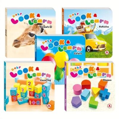 Baby Look and Learn 10-Book Set- A Fun and Engaging Early Childhood Educational Resource