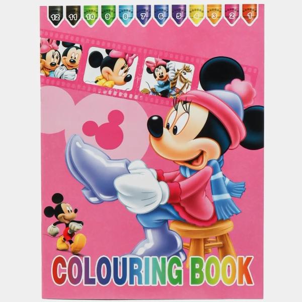 Disney Characters Coloring Books With fun Stickers